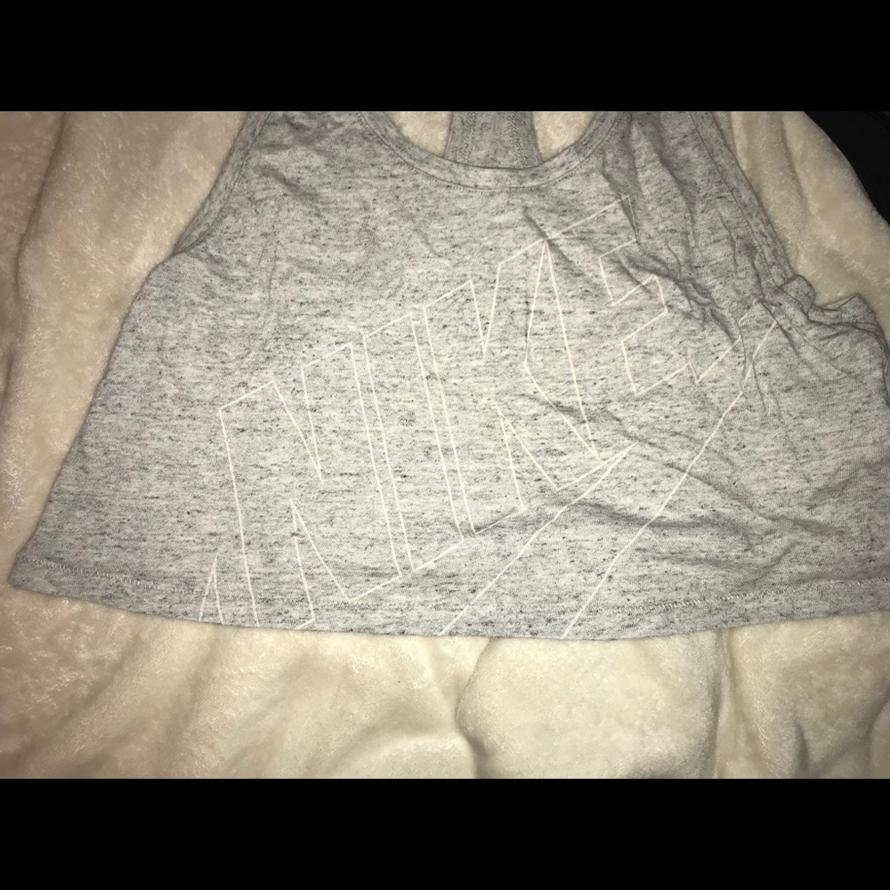 Nike Crop Racerback Muscle Tank